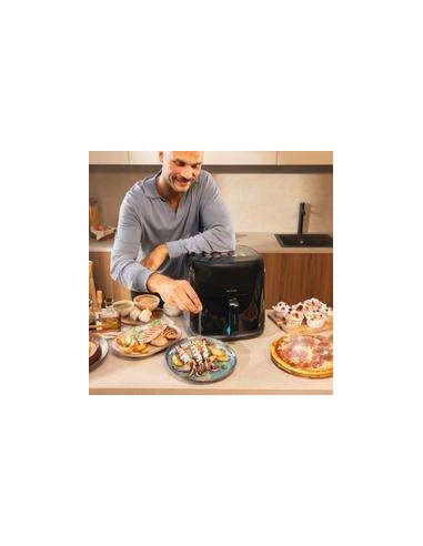 Cecotec Cecofry&Grill Smokin'Prime 8500 Freidora de Aire con Doble Resistencia 8.5L 2300W