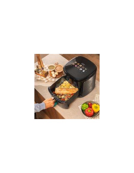 Cecotec Cecofry&Grill Smokin'Prime 8500 Freidora de Aire con Doble Resistencia 8.5L 2300W