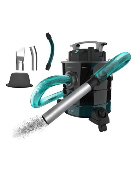 Cecotec Conga Ash 5000 Free Aspirador de Cenizas y de Pellets 20L, 1200W
