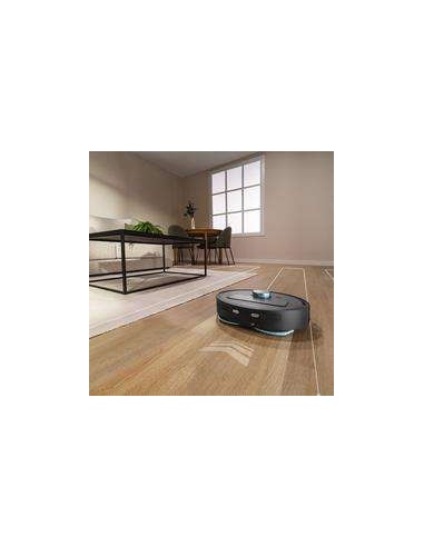 Cecotec Conga X50 Robot Aspirador 4en1 Navegación Láser con Base de Autovaciado