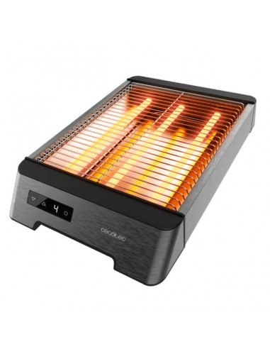 Cecotec NiceSlice Touch Tostador Plano Horizontal de Tres Resistencias con 1000W
