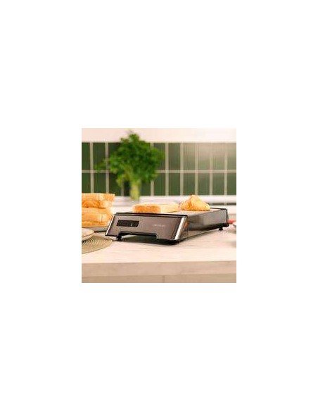 Cecotec NiceSlice Touch Tostador Plano Horizontal de Tres Resistencias con 1000W