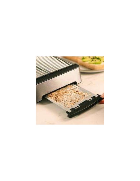 Cecotec NiceSlice Touch Tostador Plano Horizontal de Tres Resistencias con 1000W