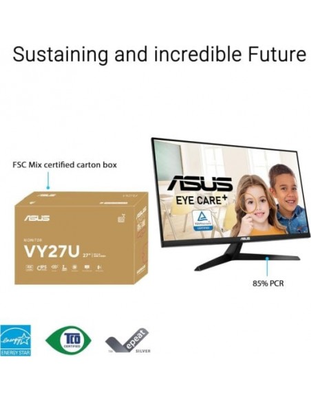 Asus VY27UQ 27" LED IPS UltraHD 4K Monitor