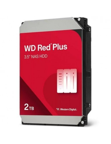 WD Red Plus NAS 2TB 3.5" SATA 3 Disco Duro