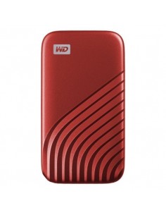 WD My Passport SSD 1TB USB-C Rojo Disco Duro Externo