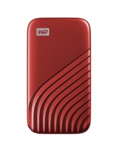 WD My Passport SSD 2TB USB-C Rojo Disco Duro Externo
