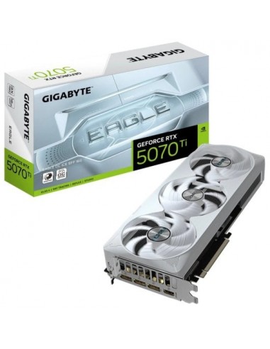 Gigabyte GeForce RTX 5070 Ti EAGLE OC ICE SFF 16GB GDDR7 Reflex 2 RTX AI DLSS4 Tarjeta Gráfica