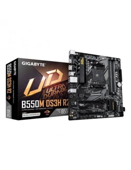 Gigabyte B550M DS3H R2 AM4 DDR4 mATX Placa Base