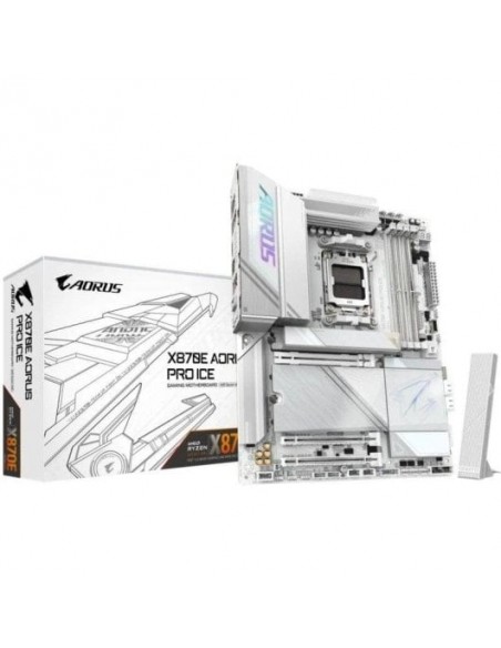 Gigabyte X870E AORUS PRO ICE AM5 DDR5 ATX Placa Base
