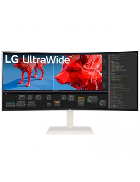 LG 38BR85QC-W 38" LED Nano IPS UWQHD+ 144Hz UltraWide HDR600 USB-C Blanco Monito Curvo