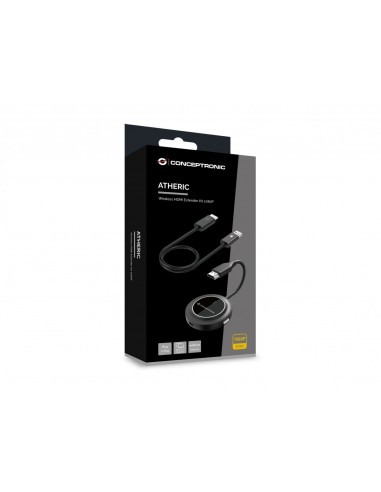 Conceptronic ATHERIC02B Kit Extensor HDMI Inalámbrico 1080P