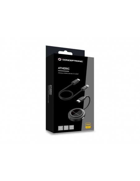 Conceptronic ATHERIC02B Kit Extensor HDMI Inalámbrico 1080P