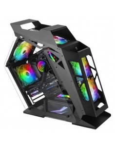 Mars Gaming MC61 Caja Cristal Templado USB 3.2 Negra