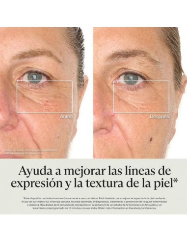 Therabody GLO LED Máscara Facial Inalámbrica Masaje Vibratorio