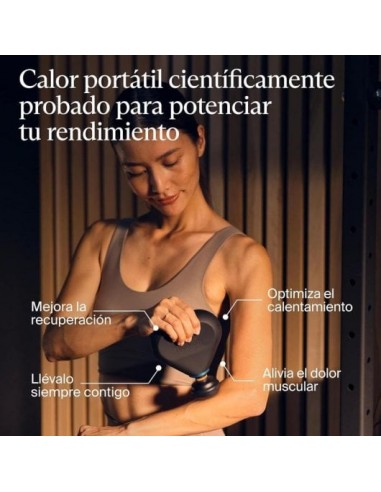 Therabody Theragun Mini Plus Pistola de Masaje Portátil con Calor