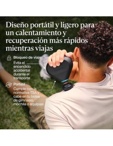 Therabody Theragun Mini Plus Pistola de Masaje Portátil con Calor