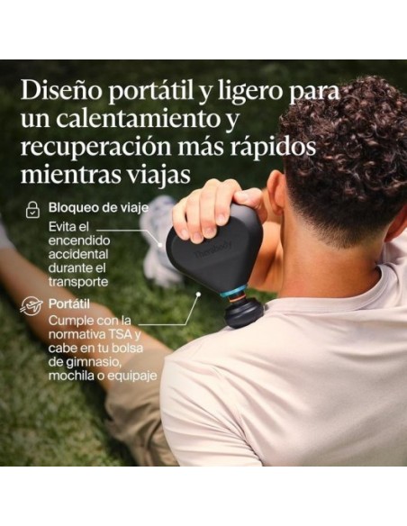 Therabody Theragun Mini Plus Pistola de Masaje Portátil con Calor