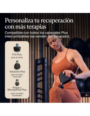 Therabody Theragun Mini Plus Pistola de Masaje Portátil con Calor