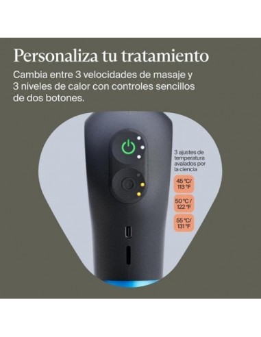 Therabody Theragun Mini Plus Pistola de Masaje Portátil con Calor