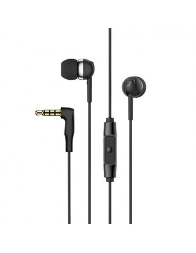 Sennheiser CX 80S Auriculares con Cable y Micrófono Negros