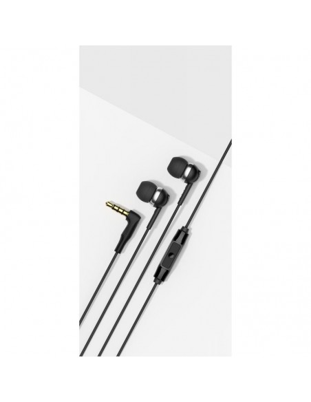 Sennheiser CX 80S Auriculares con Cable y Micrófono Negros