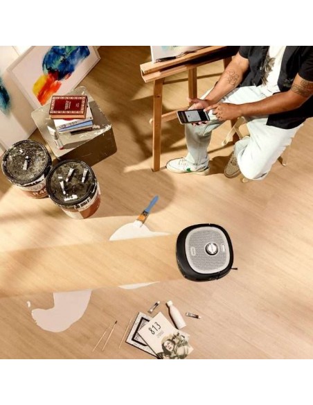 Cecotec Conga Z100 Robot Aspirador Especialista en Fregado con Tecnología AI LaserEye