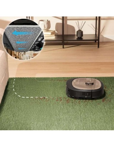 Cecotec Conga Z100 Robot Aspirador Especialista en Fregado con Tecnología AI LaserEye