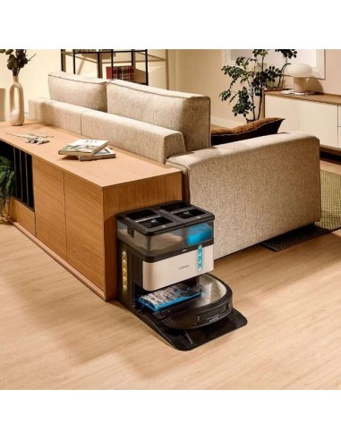 Cecotec Conga Z100 Robot Aspirador Especialista en Fregado con Tecnología AI LaserEye