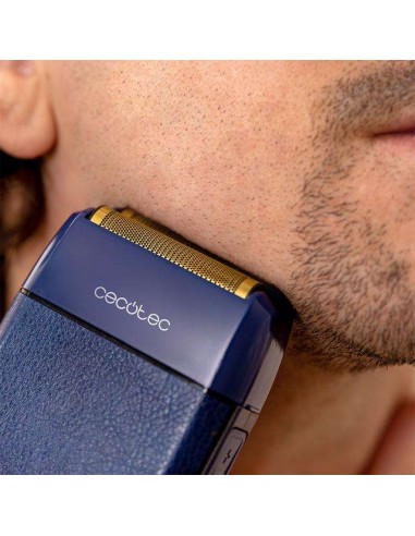 Cecotec PrecisionCare X-Trimm Pro Afeitadora Laminar con Cuerpo de Cuero