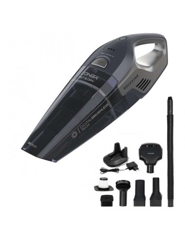 Cecotec Conga Rockstar 25,2V Animal Hand Aspirador de Mano para Sólidos y Líquidos, Depósito de 500ml