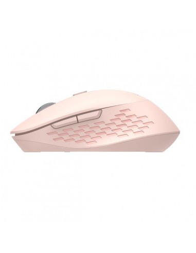Nilox NXMODWI03 Ratón Dual Wireless Silencioso 1600 DPI Rosa