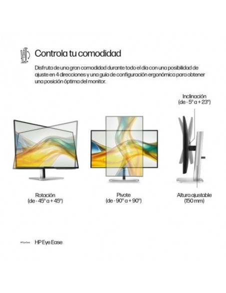 HP S5 Pro 527PQ 27" LED IPS QHD 100Hz Altura Ajustable Monitor