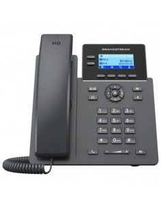 Grandstream Networks GRP2602W Teléfono IP Wi-Fi, Ethernet, Pantalla LCD, HD Audio, Negro
