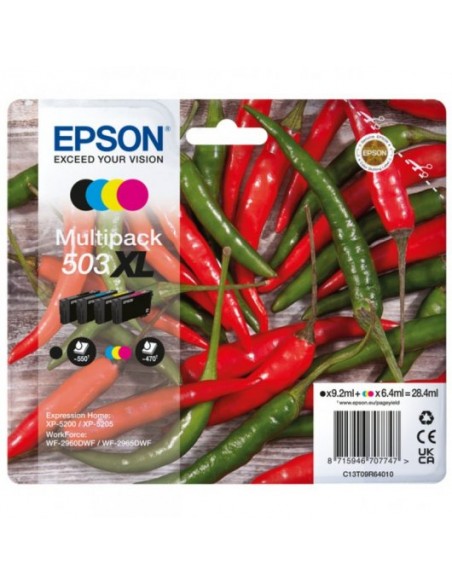 Epson 503XL MultiPack Negro/Color Tinta