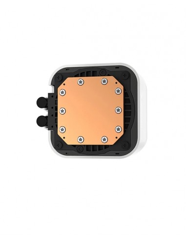 DeepCool LQ240 Refrigeración Líquida 240mm 2 Ventiladores RGB Multi LED Blanca
