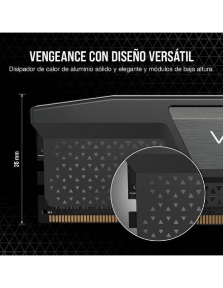 Corsair Vengeance DDR5 32GB (2x16GB) 6400MHz CL36 Memoria RAM