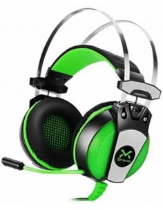 Droxio Hadlok Auriculares Gaming Negro/Verde