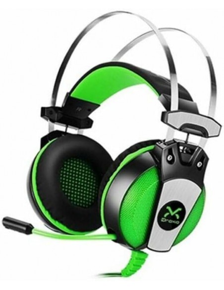 Droxio Hadlok Auriculares Gaming Negro/Verde