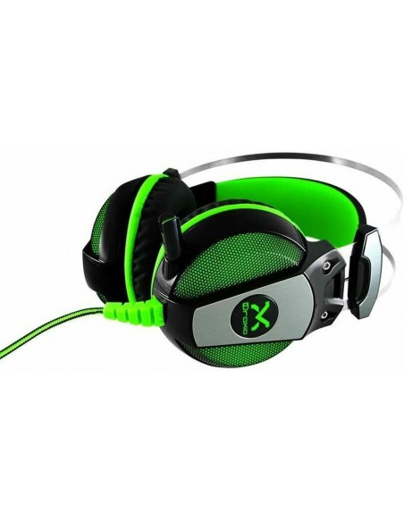 Droxio Hadlok Auriculares Gaming Negro/Verde