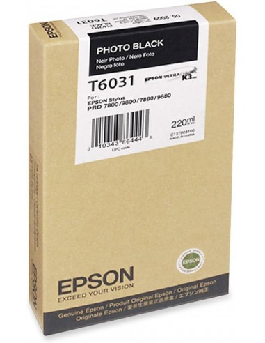 Epson T6031 Negro Photo Tinta
