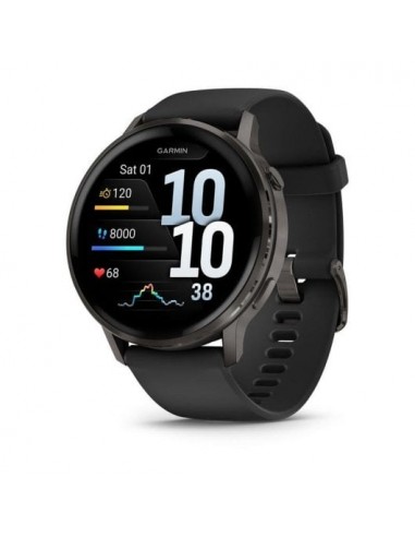 Garmin Venu 4 Bluetooth WiFi GPS 45mm AMOLED 5ATM Pulsómetro SpO2 Negro