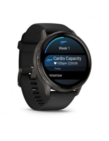 Garmin Venu 4 Bluetooth WiFi GPS 45mm AMOLED 5ATM Pulsómetro SpO2 Negro