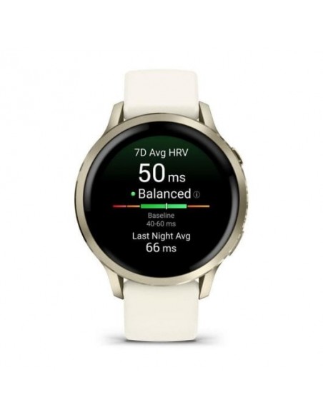 Garmin Venu 4 Bluetooth WiFi GPS 41mm AMOLED 5ATM Pulsómetro SpO2 Blanco