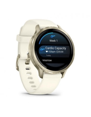 Garmin Venu 4 Bluetooth WiFi GPS 41mm AMOLED 5ATM Pulsómetro SpO2 Blanco