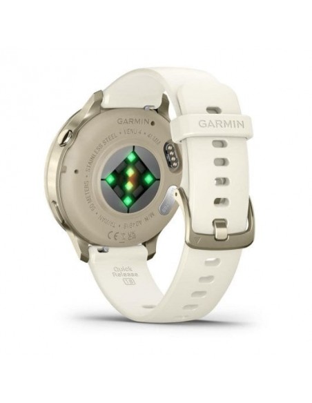 Garmin Venu 4 Bluetooth WiFi GPS 41mm AMOLED 5ATM Pulsómetro SpO2 Blanco