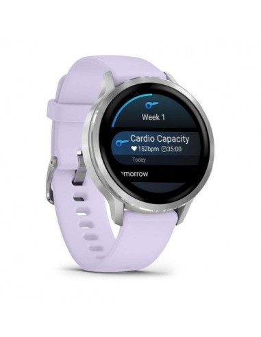 Garmin Venu 4 Bluetooth WiFi GPS 41mm AMOLED 5ATM Pulsómetro SpO2 Morado