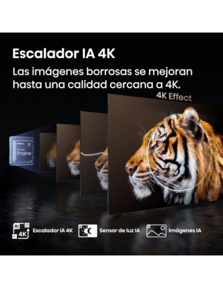 Hisense 100E7Q Pro 100" QLED 4K Ultra HD 144Hz Gaming, Dolby Vision IQ Televisor