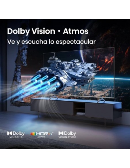 Hisense 100E7Q Pro 100" QLED 4K Ultra HD 144Hz Gaming, Dolby Vision IQ Televisor