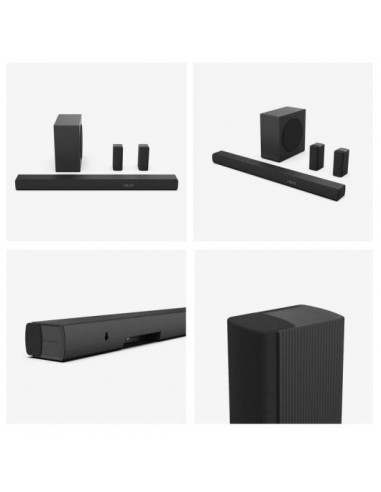 Hisense AX5100Q Barra de Sonido Bluetooth 580W Dolby Atmos Subwoofer Inalámbrico